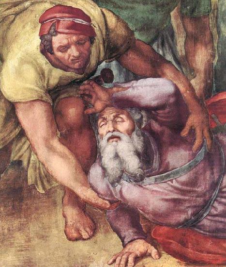 The Conversion of Saul, Michelangelo Buonarroti